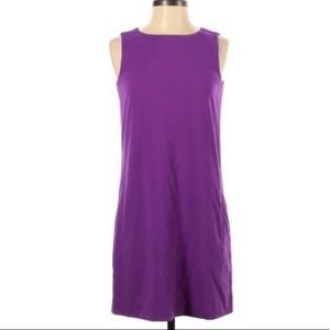 Broadway & Broome Bright Purple Sheath Dress Size L